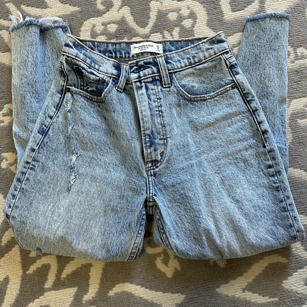 Abercrombie high rise skinny Jean
